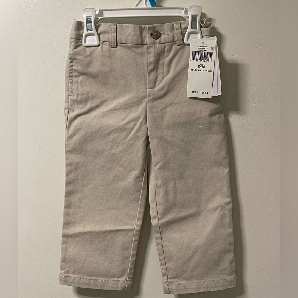 Ralph Lauren Boys Stretch Chino Pants size 24 months